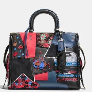 Coach patchwork rogue